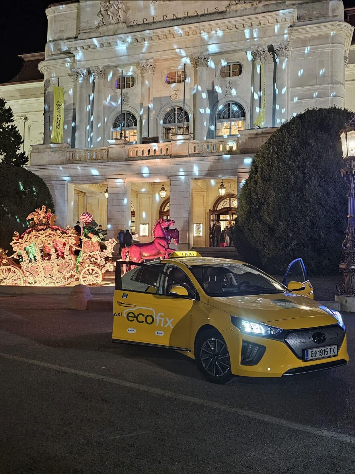 Taxi in der Nähe verfügbar in Graz und Umgebung, Taxi Ecofix